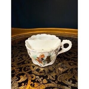 Antique Buster Brown Mustache Cup